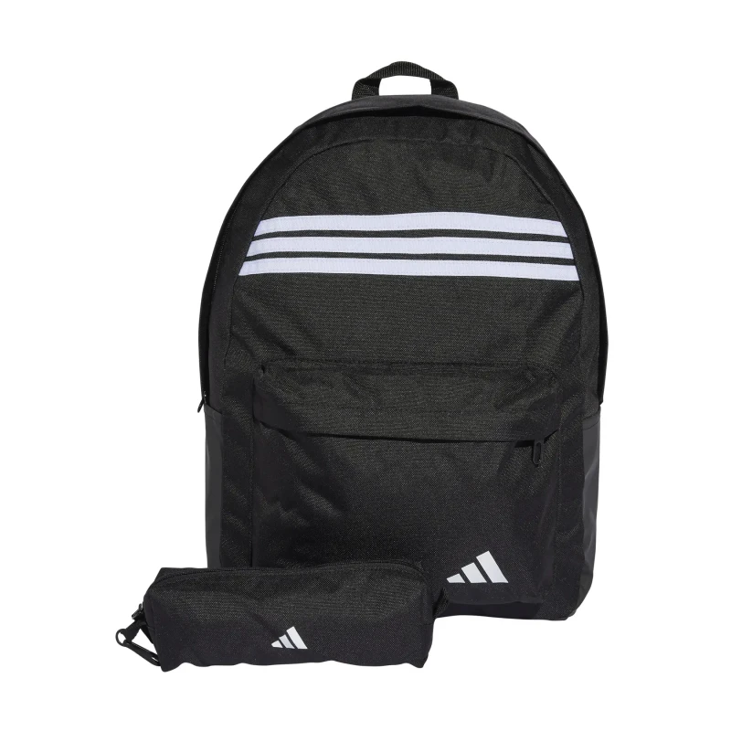 Image of adidas Classic 3-Stripes Horizontal womens Backpack in Black