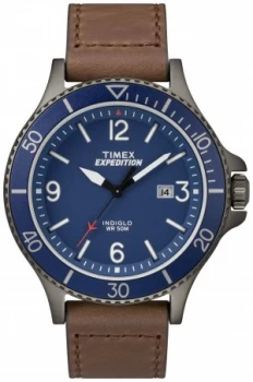 Image of Timex Mens TW4B10700 Expedition Ranger Leather Strap Watch