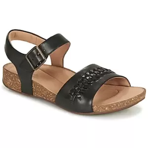 Image of Clarks Wedges Black 4