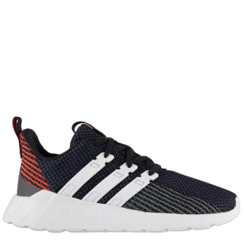 Image of adidas Questar Flow Trainers Child Boys - Navy/Orange/Wht