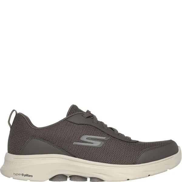 Image of Skechers Mens Go Walk 7 Comfory Cushioned Shoes UK Size 12 (EU 47) Taupe SKE2269-TPE-12