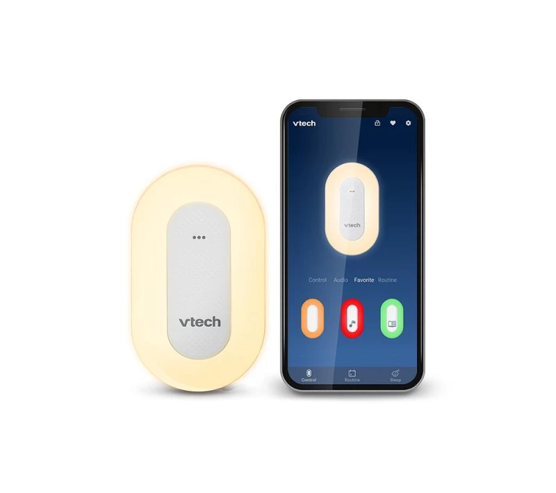 Image of VTech BC8113 V-Hush Plug Sleep Trainer Soother Speaker, White VHBC8113