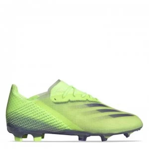 Image of adidas X Ghosted.1 Junior FG Football Boots - SignGreen/Ink