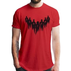 Image of It Chapter 2 - The Losers Mens Medium T-Shirt - Red