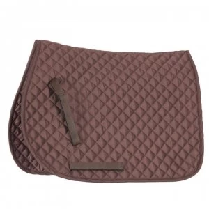 Image of Shires Wessex Saddle Cloth - Brown
