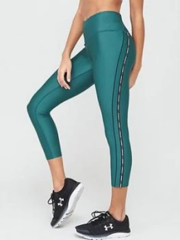 Image of Urban Armor Gear Heatgear; Armour Wmt Ankle Crop - Green/Black