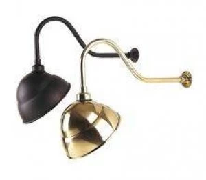 Image of 1 Light Outdoor Sign Light Outdoor - 9' Reflector Brass IP43, E27