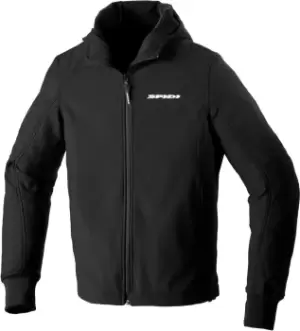 Image of Spidi Armor Evo Motorcycle Hoodie, black, Size XL, black, Size XL