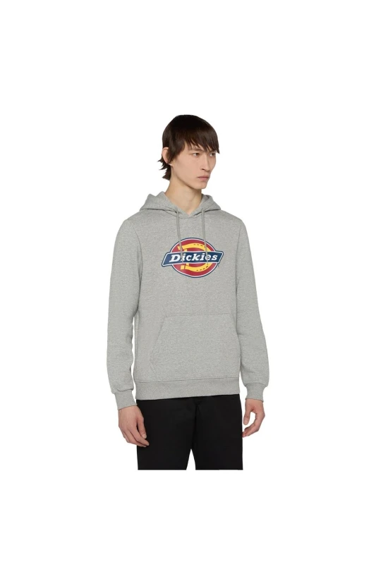 Image of Dickies Dickies Icon Logo Hoodie in Grey Size: Medium Grey M Unisex 194904325953