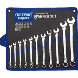 Image of Draper 11 Piece Combination Spanner Set Metric