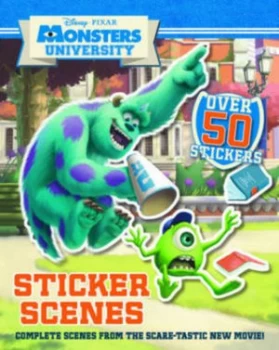 Image of Disney Monsters University Sticker Scenes Paperback