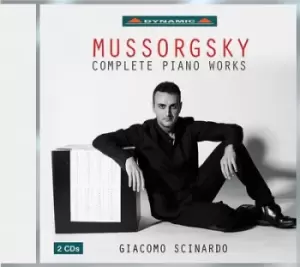 Image of Mussorgsky Complete Piano Works by Modest Mussorgsky CD Album