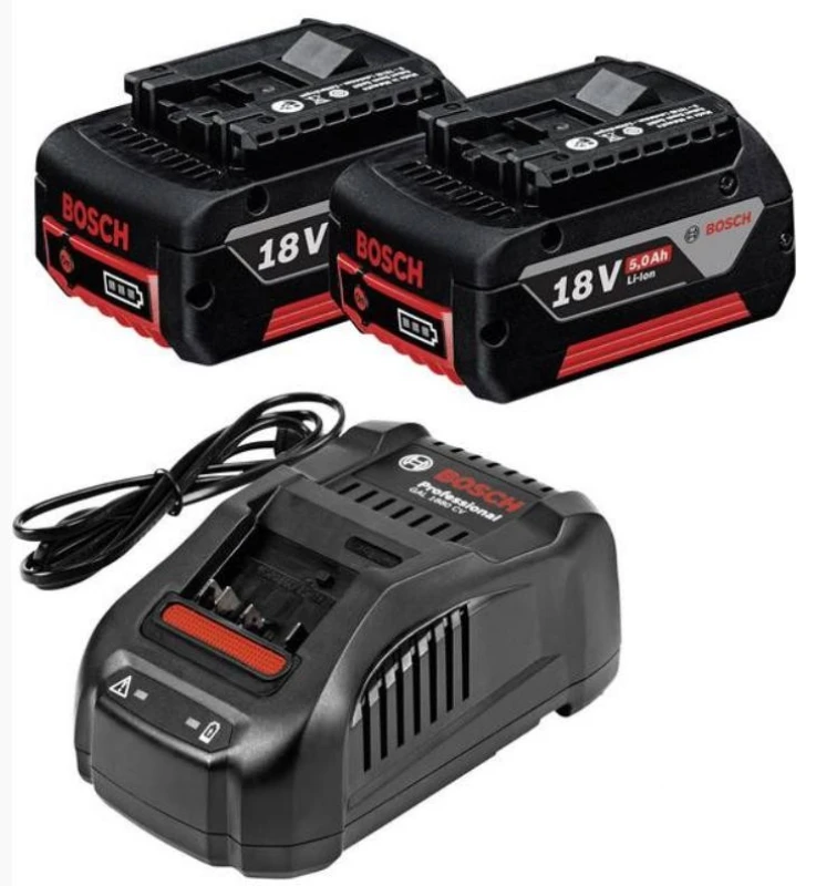 Image of Bosch 1 600 A00 B8J Rechargeable Battery, cordless screwdriver Voltage: 18V, Battery Capacity: 5Ah Rechargeable Battery,cordless screwdriver (7396)