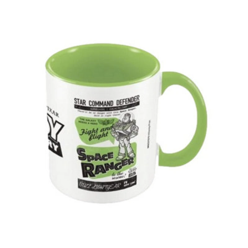Image of Toy Story Space Ranger Buzz Lightyear Mug Green unisex