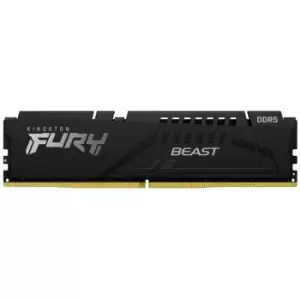 Image of Kingston Fury Beast 16GB (1x16GB) DDR5 4800MHz RAM Memory