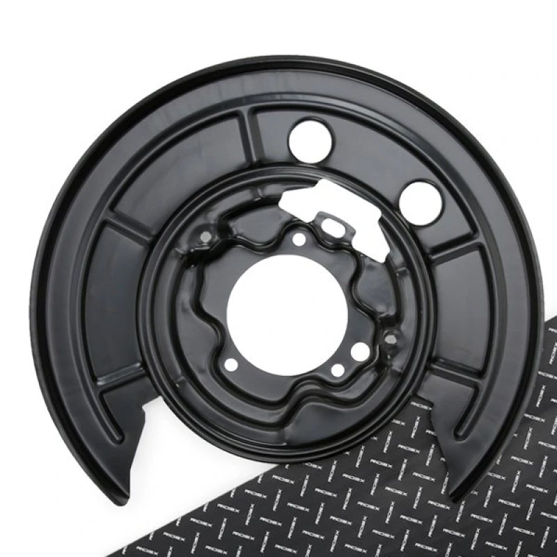Image of RIDEX 1330S0067 Brake Disc Back Plate Rear Axle Right Sheet Steel Splash Panel,brake disc (1330)
