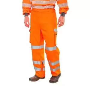 Image of Beeswift Orange Arc Compliant Ris Trouser Orange 36 CARC152OR36