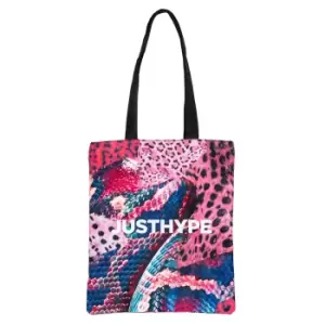 Image of Hype Unisex Adult JH Snake Tote Bag (One Size) (Multicoloured)