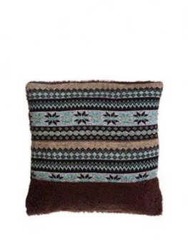Image of Premier Housewares Heritage Fairisle Cushion