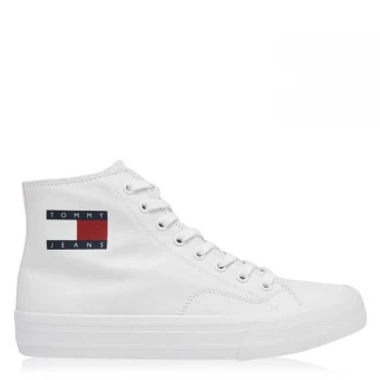 Image of Tommy Jeans High-Top Trainers - White
