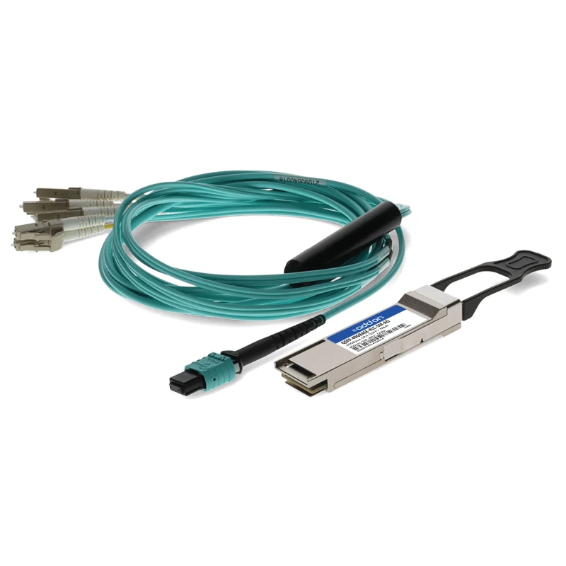 Image of AddOn Networks MSA and TAA 40GBase-SR4 QSFP+ Transceiver (MMF. 850nm.