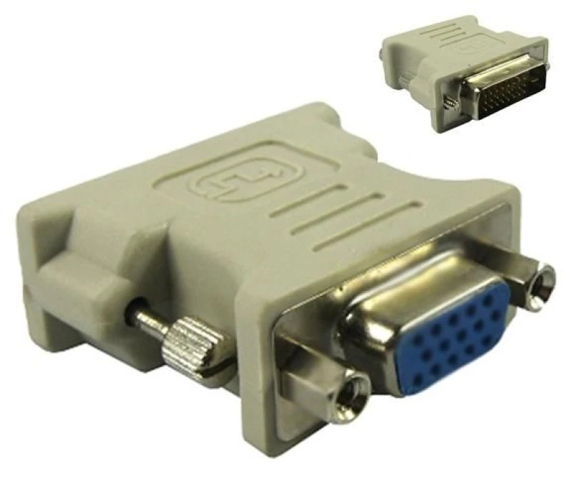 Image of Microconnect MONCJ cable gender changer DVI-D HD15 Grey