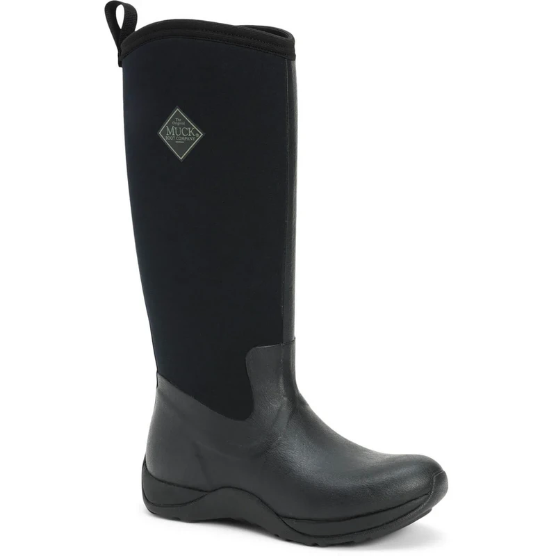 Image of Muck Boots Muck Boots Arctic Adventure Wellington Black/Maroon Female 9 SK39907
