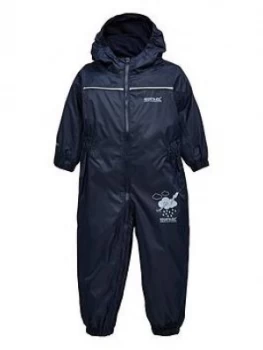 Image of Boys, Regatta Baby Boy Puddle IV Splash Suit - Navy, Size 6-12 Months