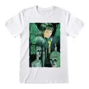 Image of Junji Ito T-Shirt Green Cover Size S