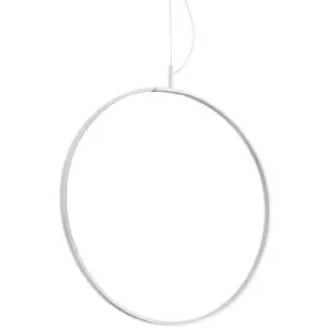 Image of Ideal Lux circus 60cm Integrated LED Pendant Ceiling Light White, 3000K