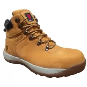 Image of Warrior Mens Nubuck Hiker Boots (6 UK) (Wheat) - Wheat
