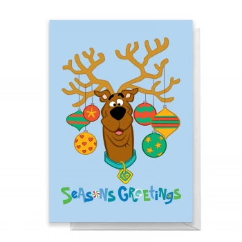 Image of Scooby Doo Seasons Greetings Greetings Card - Large Card