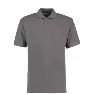Image of Kustom Kit Workwear Mens Short Sleeve Polo Shirt (L) (Graphite)