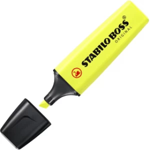 Image of Stabilo Boss Highlighter - Fluorescent Yellow