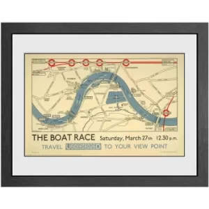 Image of Transport For London The Boat Race Print