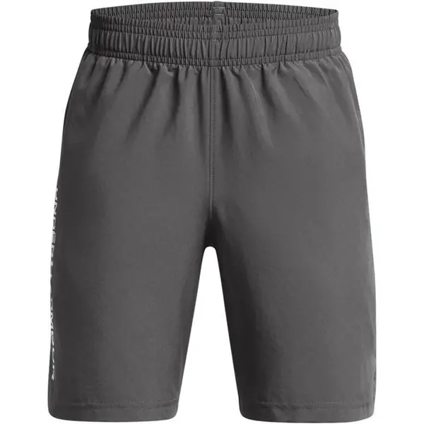 Image of Under Armour Woven Graphic Shorts Junior Boys Performance Shorts 9 -10 Years (M) Black 47809940195
