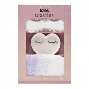 Image of Totes Sock/Eye/Trink - Cream/Lilac