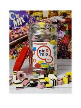 Image of Woolworths Pic N Mix Jar - Liquorice Allsorts