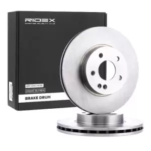 Image of RIDEX Brake disc MERCEDES-BENZ 82B0171 4474210512,447421051207,6394210012 Brake rotor,Brake discs,Brake rotors 6394210212,6394210312,A4474210512