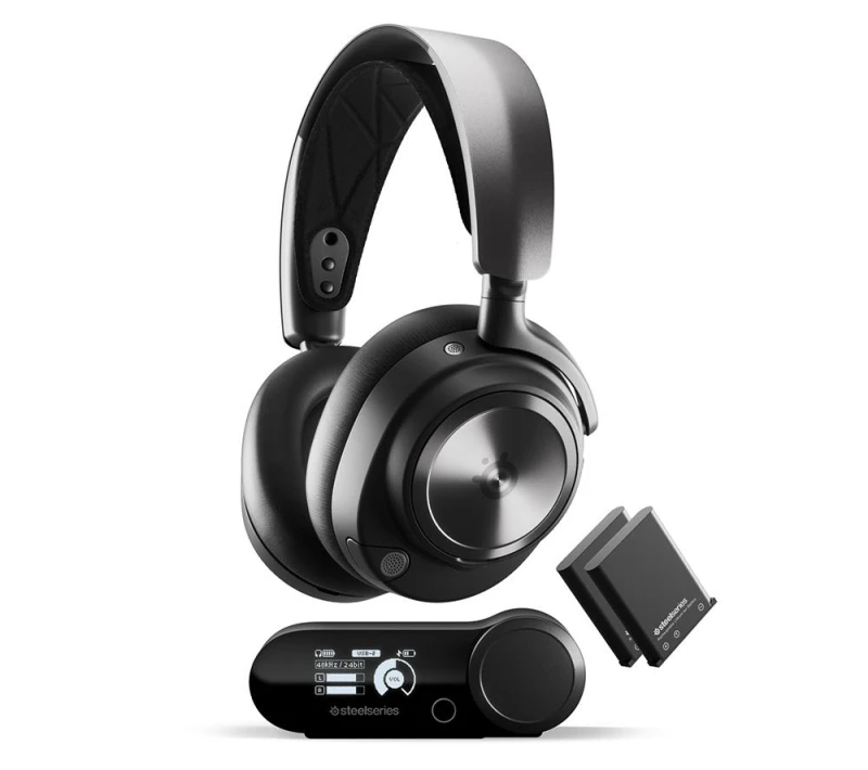 Image of SteelSeries Arctis Nova Pro Wireless 7.1 Gaming Headset for PC & PlayStation - Black 5707119050890