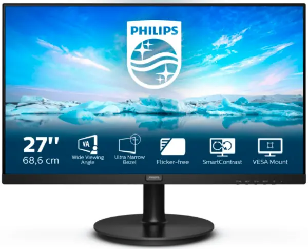 Image of Philips V Line 27" 271V8L Full HD LCD Monitor