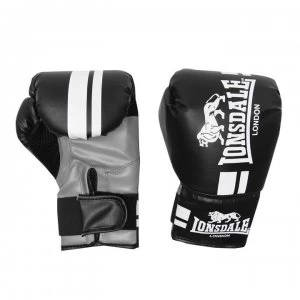 Image of Lonsdale Contender Boxing Gloves - Black