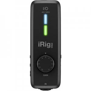 Image of MIDI interface IK Multimedia iRig PRO I/O Monitor controlling, incl. software