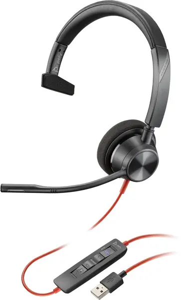 Image of POLY Blackwire 3310-M Microsoft Teams Certified USB-A Headset