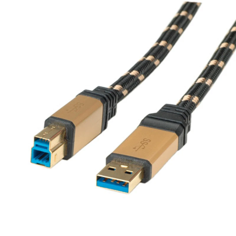 Image of ROLINE GOLD USB 3.0 Cable. Type A M - B M 1.8 m