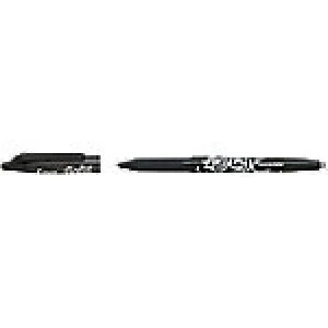 Image of Pilot FriXion Ball Gel Rollerball Erasable Pen Medium 0.35mm Black Pack of 12