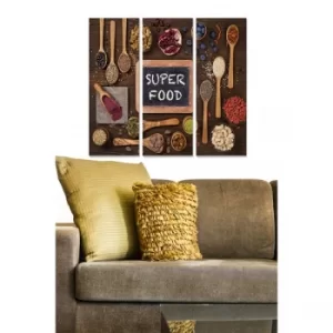 Image of MDF392265631 Multicolor Decorative MDF Painting (3 Pieces)