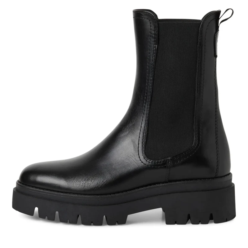 Image of tamaris Leather Chelsea Boots Black Women 37 (4);38 (5);40 (6.5);41 (7)