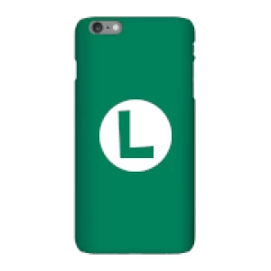 Image of Nintendo Super Mario Luigi Logo Phone Case - iPhone 6 Plus - Snap Case - Matte