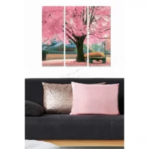 Image of MDF95042486 Multicolor Decorative MDF Painting (3 Pieces)